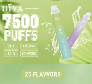 DIYA 7500口拋棄式電子煙