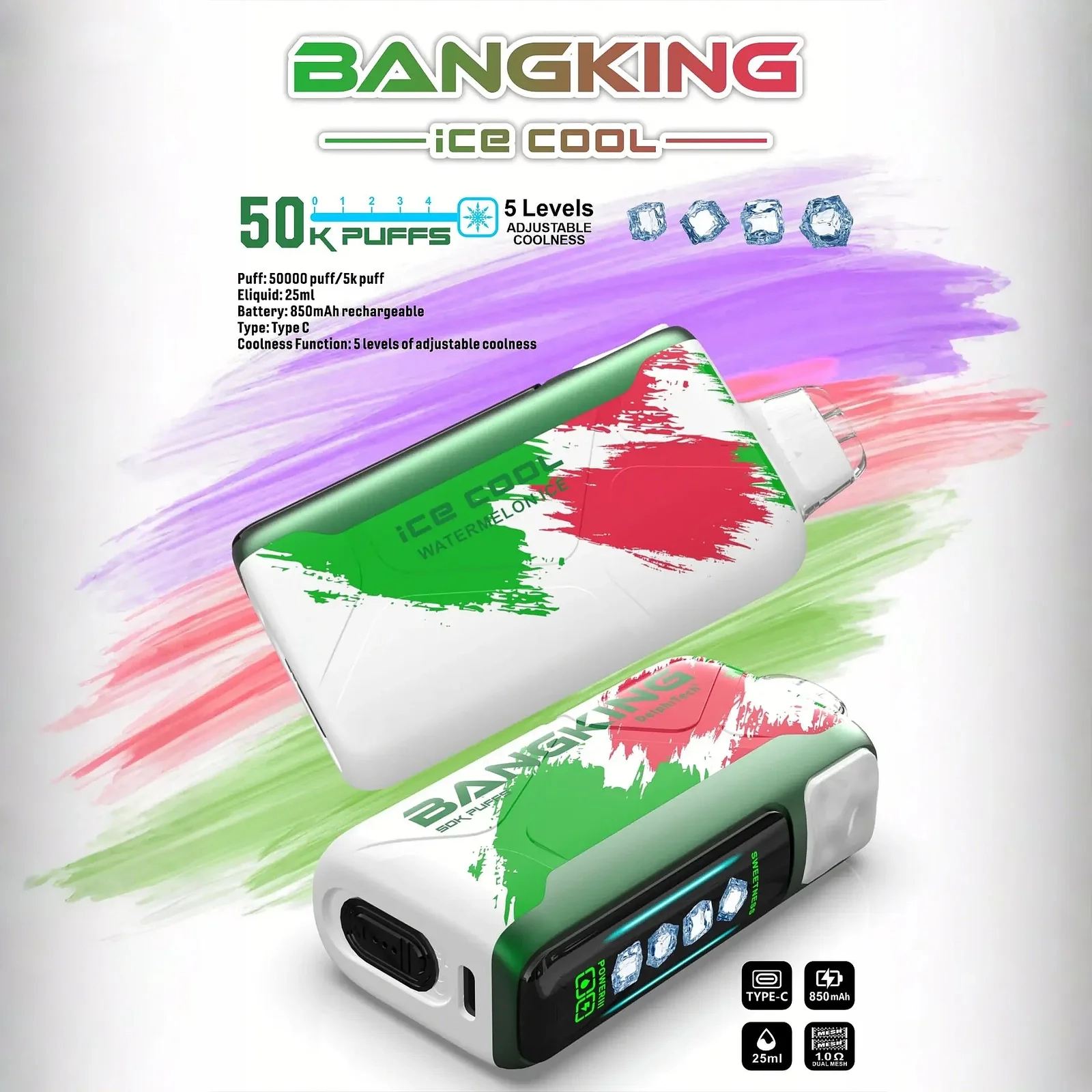 Bang-King-Ice-Cool-60000-西瓜冰-1 Bang-King-Ice-Cool-60000-西瓜冰-1